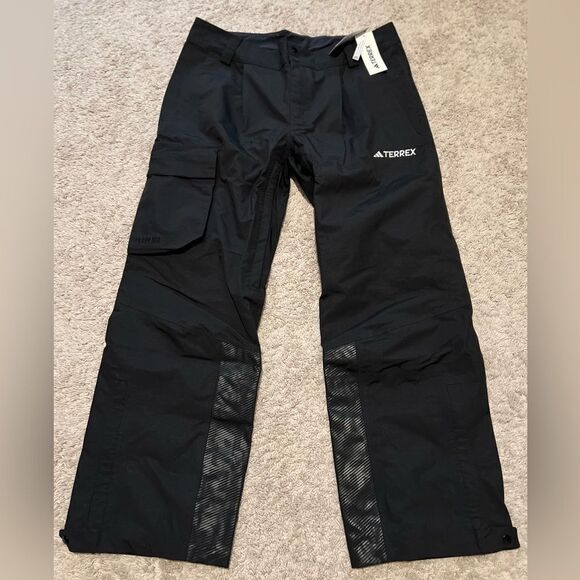 adidas Terrex Techrock 3L Nylon Pants Ski Waterproof - Picture 12 of 16